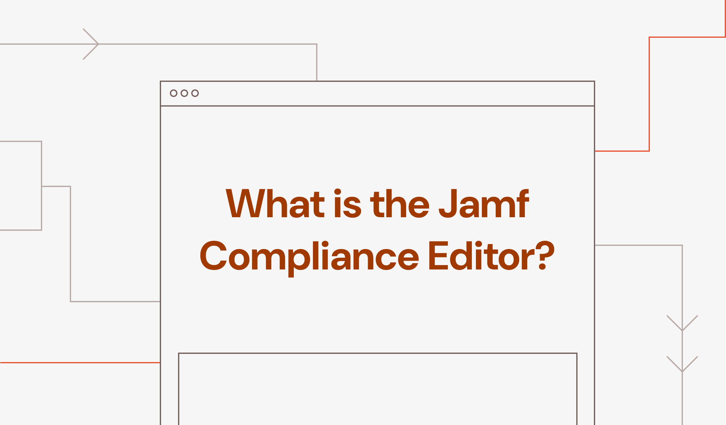 What is the Jamf Compliance Editor?