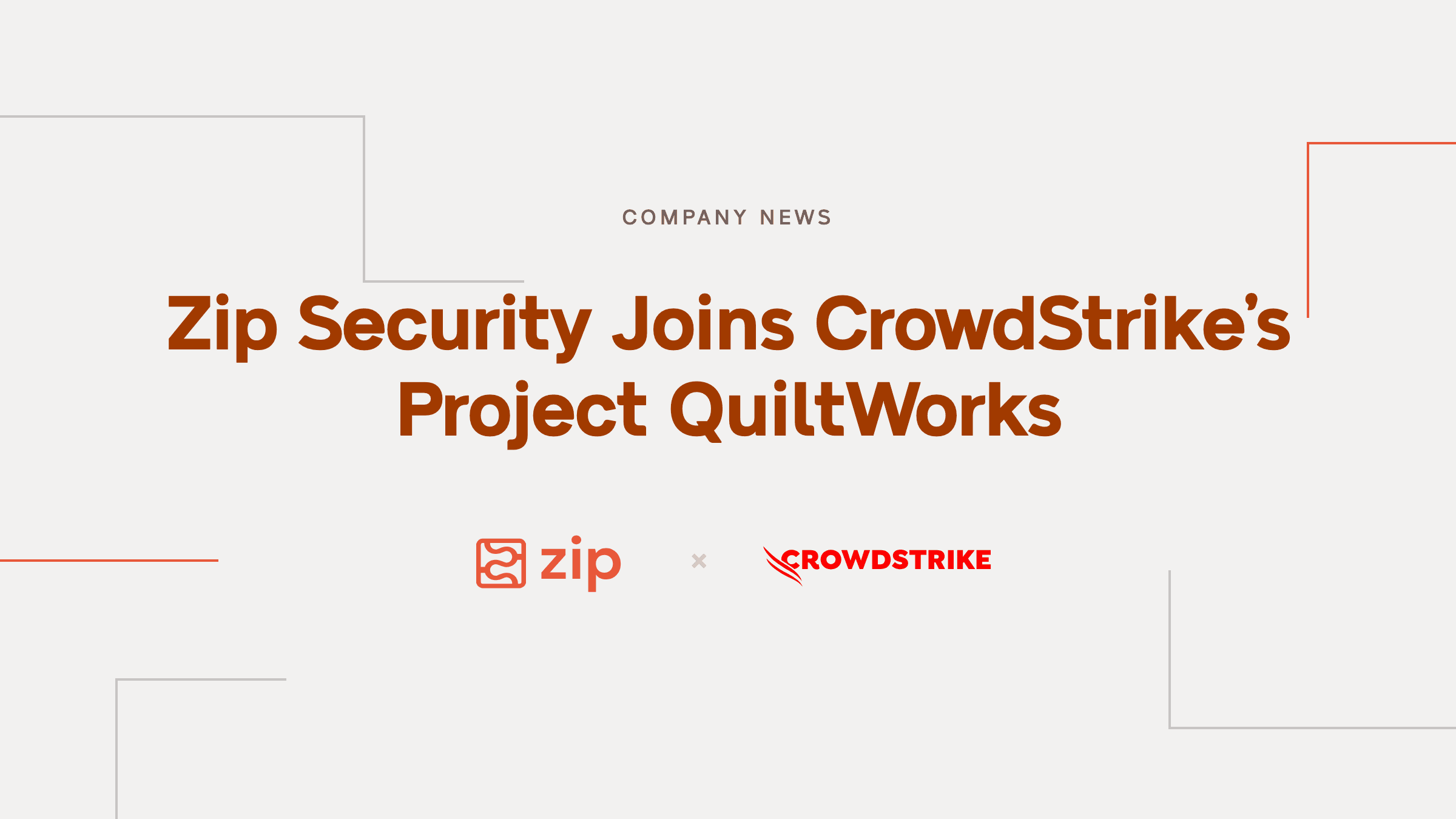 Zip Security Joins CrowdStrike's Project QuiltWorks to Secure SMBs Against Frontier AI Risk