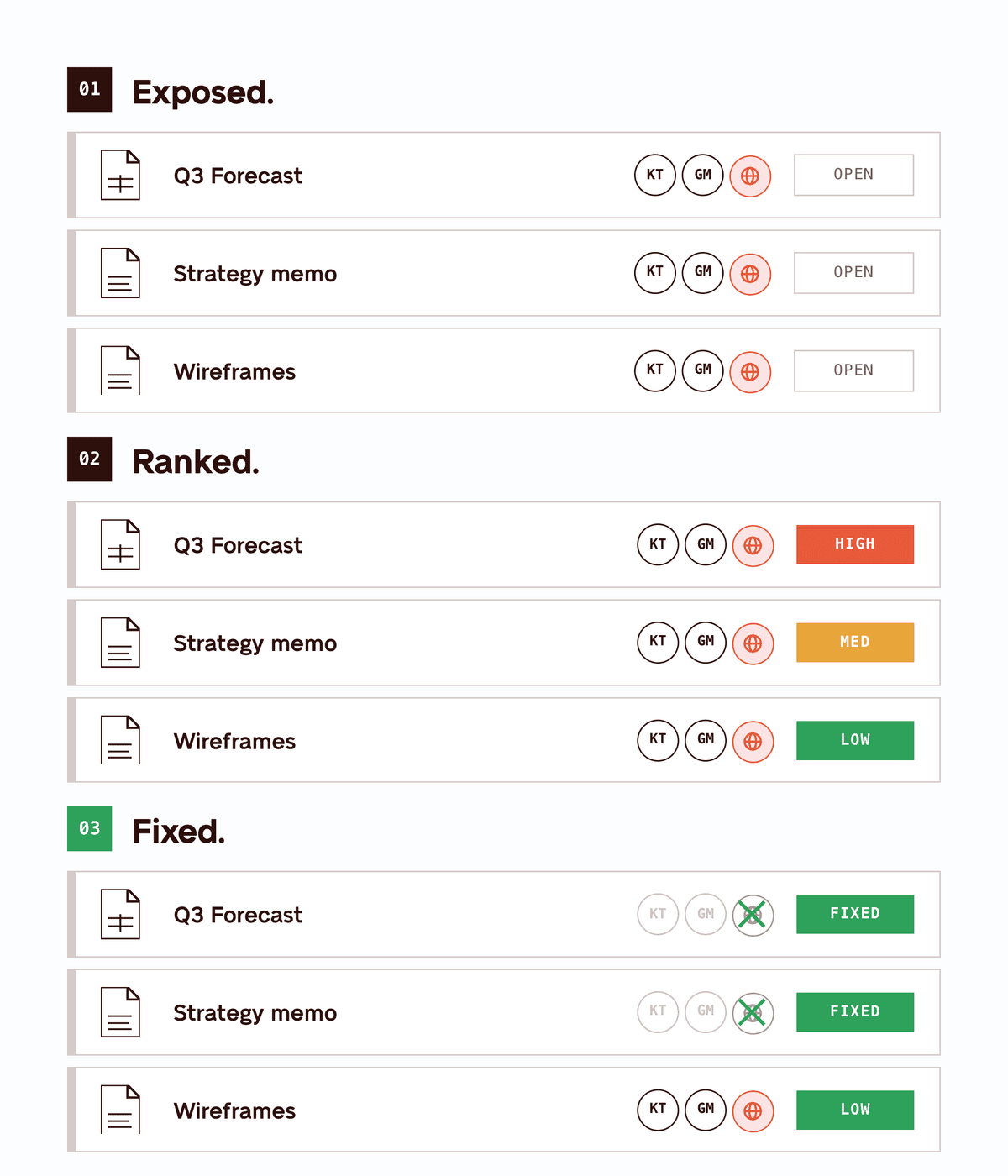 Fix public files in one click